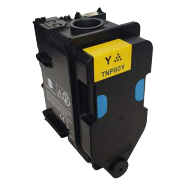 Konica Minolta TNP-80Y (AAJW252) toner (d'origine) - jaune 073288 - 1