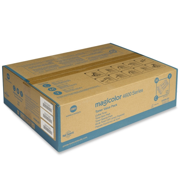 Konica Minolta toner A0DKJ52 ensemble de toners à haute capacité (d'origine) 072152 - 1