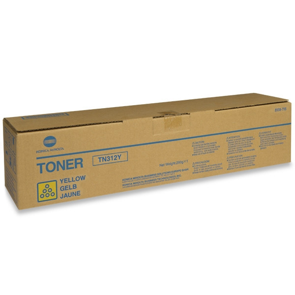 Konica Minolta toner TN-312Y (d'origine) - jaune 072226 - 1