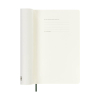 Moleskine Large agenda semainer 18 mois 2026-2027 à couverture souple (ANGL) - vert myrte 440044 - 2