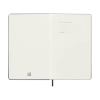 Moleskine Large agenda semainier 18 mois 2026-2027 à couverture rigide (ANGL) - bleu saphir 440039 - 2