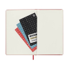 Moleskine Large agenda semainier 18 mois 2026-2027 à couverture rigide (ANGL) - rouge écarlate 440038 - 5