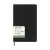 Moleskine Large agenda semainier 18 mois 2026-2027 à couverture rigide (format paysage) ANGL - noir 440045 - 7