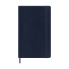 Moleskine Large agenda semainier 18 mois 2026-2027 à couverture souple (ANGL) - bleu saphir 440043 - 1