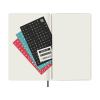 Moleskine Large agenda semainier 18 mois 2026-2027 à couverture souple (ANGL) - bleu saphir 440043 - 5