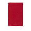 Moleskine Large agenda semainier 18 mois 2026-2027 à couverture souple (ANGL) - rouge écarlate 440042 - 6