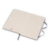 Moleskine Large carnet vierge couverture rigide - bleu 313063 - 2