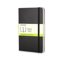 Moleskine Large carnet vierge couverture rigide - noir 313059