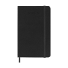 Moleskine Pocket 18 mois agenda semainier 2025/2026 à couverture rigide (ANGL) - noir 262535 - 1