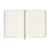 Moleskine XL 12 mois agenda semainier 2026 à couverture rigide (ANGL) - noir 262546 - 3