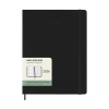 Moleskine XL 12 mois agenda semainier 2026 à couverture rigide (ANGL) - noir 262546 - 7