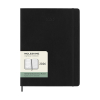 Moleskine XL 12 mois agenda semainier 2026 à couverture souple (ANGL) - noir 262548 - 7