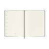 Moleskine XL 18 mois agenda semainier 2025/2026 à couverture rigide (ANGL) - noir 262537 - 5