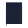 Moleskine XL agenda semainier 12 mois 2027, couverture rigide (ANG) - bleu saphir 440047 - 1