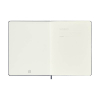 Moleskine XL agenda semainier 12 mois 2027, couverture rigide (ANG) - bleu saphir 440047 - 2