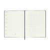 Moleskine XL agenda semainier 12 mois 2027, couverture rigide (ANG) - bleu saphir 440047 - 3