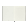 Moleskine XL agenda semainier 12 mois 2027, couverture rigide (ANG) - noir 440046 - 2