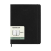 Moleskine XL agenda semainier 12 mois 2027, couverture souple (ANG) - noir 440048 - 7