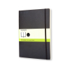 Moleskine XL carnet vierge couverture souple - noir 313066 - 1