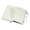 Moleskine bullet journal large couverture rigide - bleu 313089 - 4