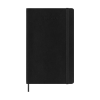 Moleskine large 18 mois agenda semainier 2025/2026 à couverture souple (ANGL) - noir 262540 - 1