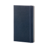 Moleskine large carnet ligné couverture rigide - bleu 313077 - 1