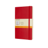 Moleskine large carnet ligné couverture souple - rouge 313076 - 1