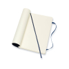 Moleskine large carnet vierge couverture souple - bleu 313064 - 3