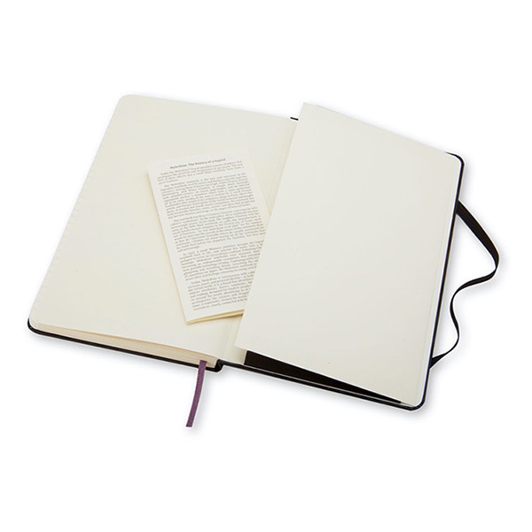 Moleskine pocket carnet ligné couverture rigide - noir 313067 - 4