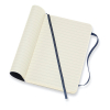 Moleskine pocket carnet ligné couverture souple - bleu 313072 - 3