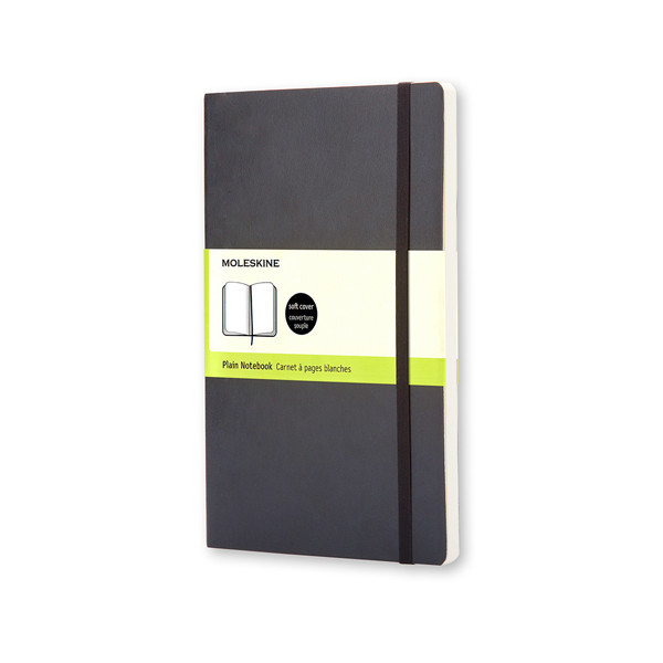 Moleskine pocket carnet vierge couverture souple - noir 313054 - 1