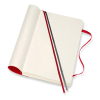 Moleskine pocket carnet vierge couverture souple - rouge 313056 - 3