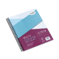 Multo cahier à spirale A5 ligné 80 g/m² 80 feuilles 205686