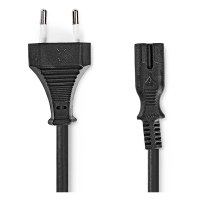 Nedis C7 câble d'alimentation nickelé (2 mètres) 225518