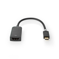 Nedis adaptateur USB-C vers HDMI (0,2 mètre) - noir K010214206
