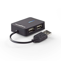 Nedis concentrateur USB 2.0 compact (4 ports) K030200022