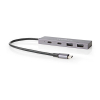 Nedis concentrateur USB (USB-C vers 2xA et 2xC) K120200088 - 2