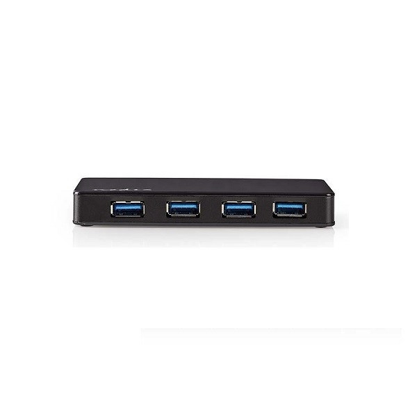 Nedis hub USB avec alimentation externe (4 ports) - noir N030200007 - 1