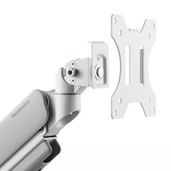 Neomounts Next Core bras d'écran à ressort à gaz pour 1 moniteur (avec pince et passe-câble) - blanc 204021 - 4