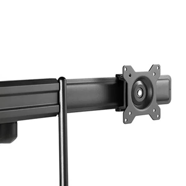 Neomounts Next Core bras d'écran à ressort à gaz pour 2 moniteurs (avec pince et passe-câble) - noir 204022 - 4