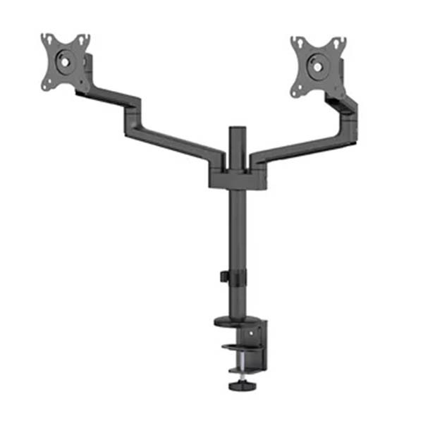 Neomounts Next Lite bras d'écran compact pour 2 moniteurs (avec pince et passe-câbles) - noir 204012 - 2