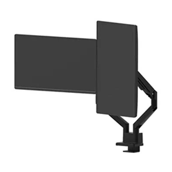 Neomounts Next Slim bras d'écran à ressort à gaz pour 2 écrans (avec pince et passe-câble) - noir 204019 - 6