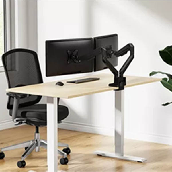 Neomounts Next Slim bras d'écran à ressort à gaz pour 2 écrans (avec pince et passe-câble) - noir 204019 - 7