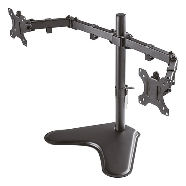 Neomounts bras d'écran pour 2 écrans (portrait) - noir 200303 - 2