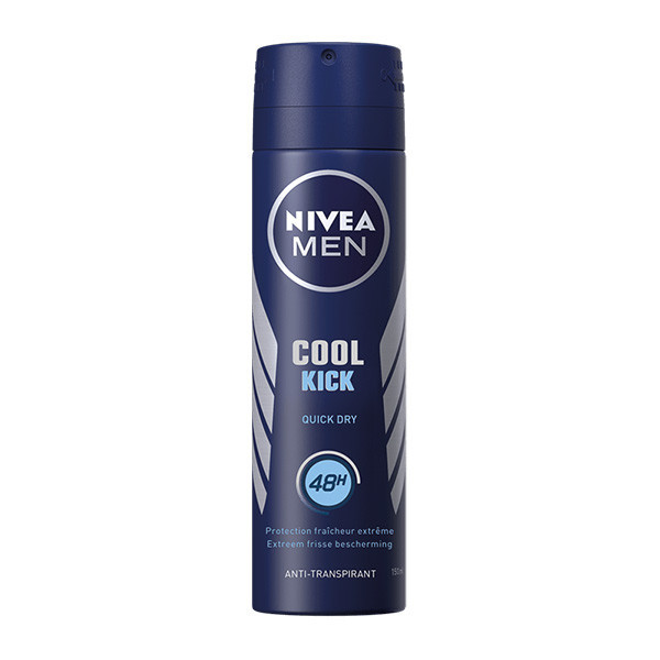 Nivea Cool Kick déodorant spray pour homme (150 ml) SNI05041 - 1