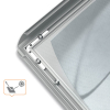 Nobo Impression Pro A3 cadre clic-clac aluminium ignifuge 243799 - 2