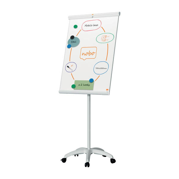 Nobo Premium Plus flipchart mobile en acier 213471 - 2