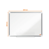 Nobo Premium Plus tableau blanc magnétique émaillé 60 x 45 cm 247563 - 2
