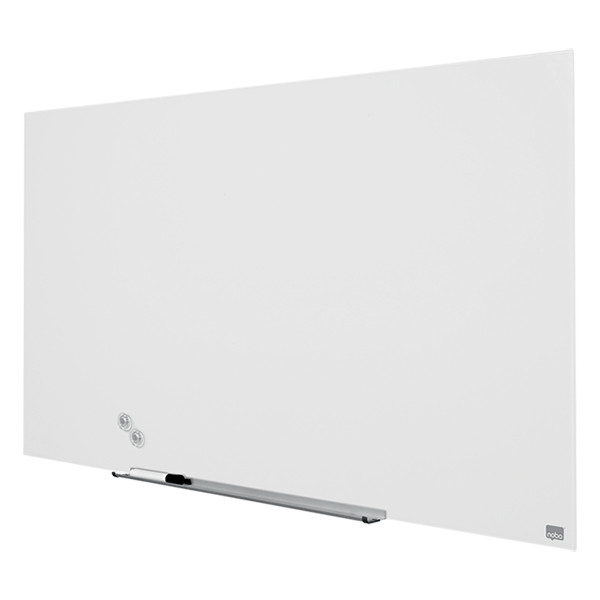 Nobo Widescreen tableau en verre magnétique (126 x 71,1 cm) - blanc 247329 - 3
