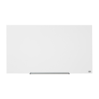 Nobo Widescreen tableau en verre magnétique (99,3 x 55,9 cm) - blanc 247325